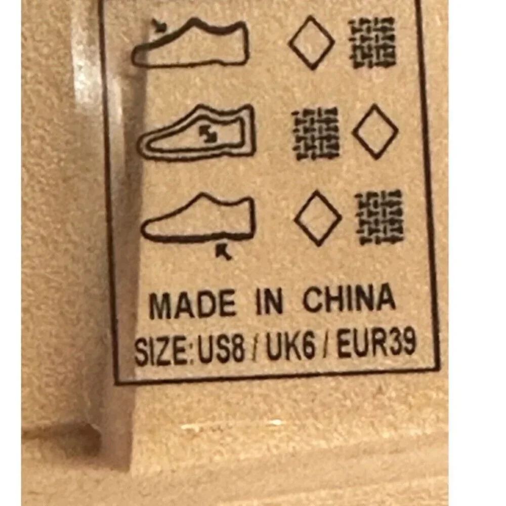 Qupid Puro-10 Chelsea Boots Chunky Heel SIZE 8 NWOT - Picture 8 of 8